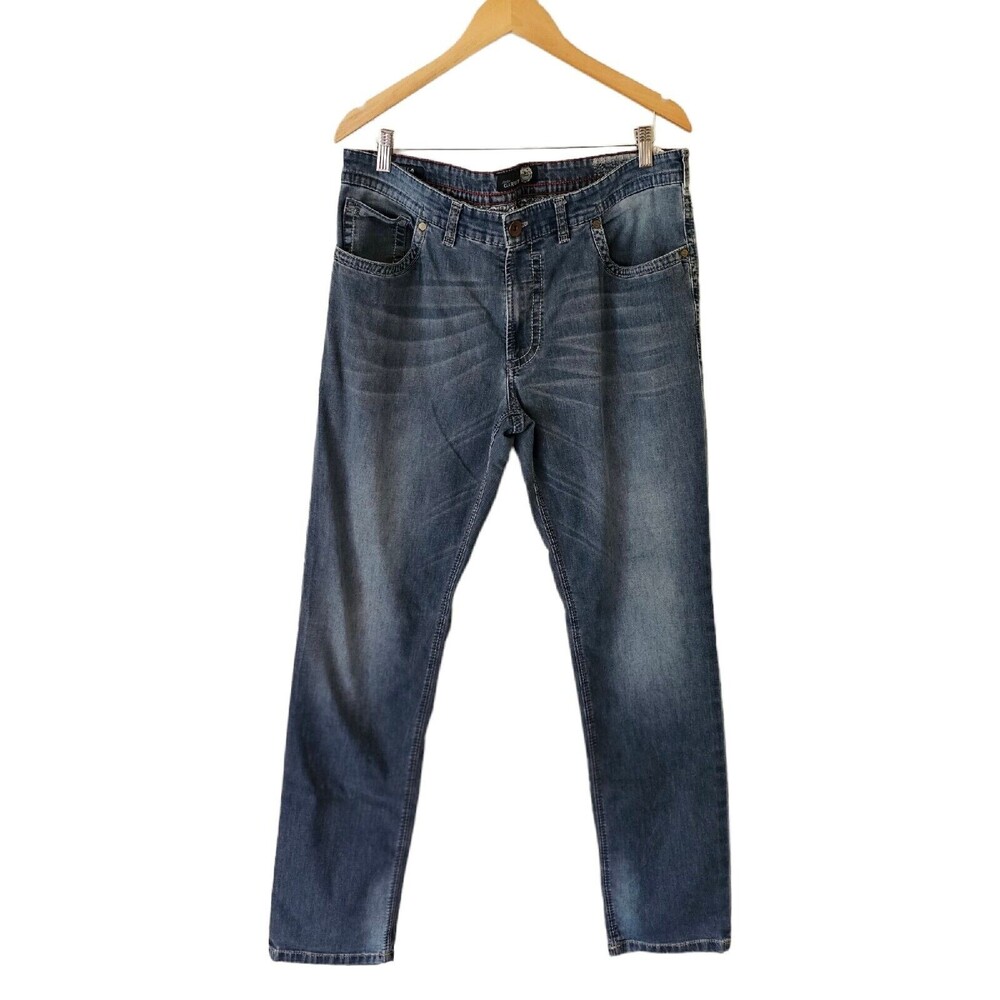 Atelier Gardeur Bill-6  Five‎ Pocket Straight Leg Jeans Size 38X34 Modern Fit
